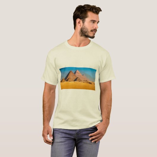 Pyramiden T-shirt (Voorkant volledig)