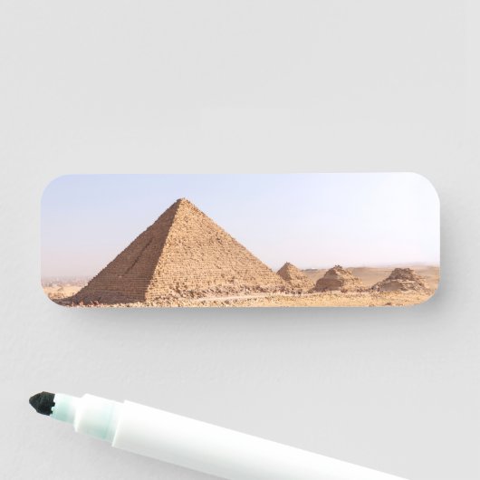 Pyramiden uit Egypte Naamplaatje (In situ)