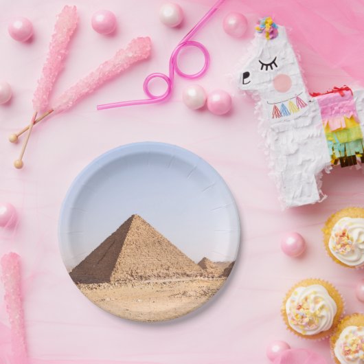 Pyramiden uit Egypte Papieren Bordje (Feest)