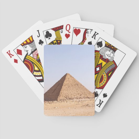 Pyramiden uit Egypte Pokerkaarten (Achterkant)