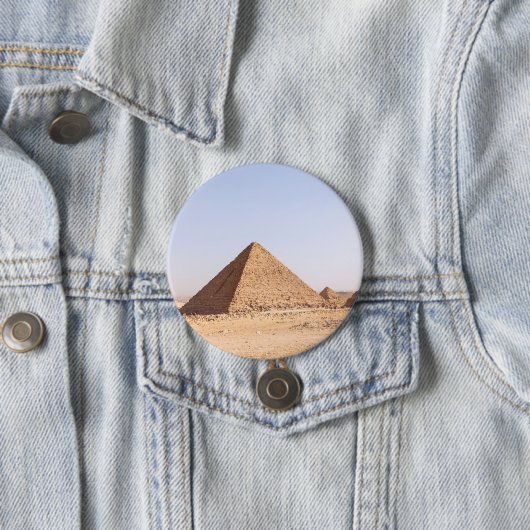 Pyramiden uit Egypte Ronde Button 7,6 Cm (In situ)