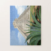 Pyramiden uit Mexico. Jigzaag Puzzle Legpuzzel (Verticaal)