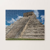 Pyramiden uit Mexico. Legpuzzel (Horizontaal)