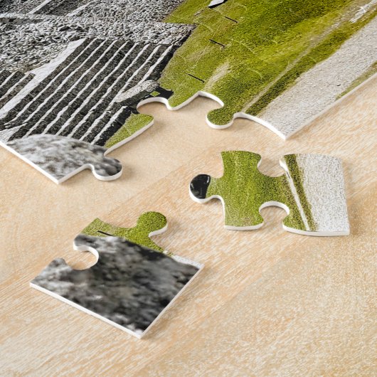 Pyramiden uit Mexico. Legpuzzel (Zijkant)