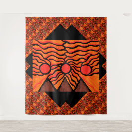 Pyramiden van andere werelden 2 wandkleed