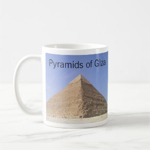 Pyramiden van de Giza-Mok Koffiemok