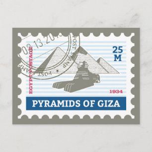 Pyramiden van Giza Briefkaart