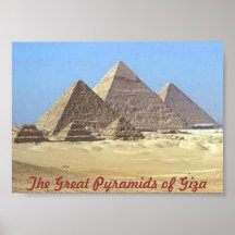 Pyramiden van het Poster van Giza