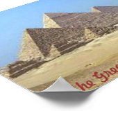 Pyramiden van het Poster van Giza (Hoek)