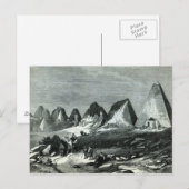 Pyramiden van Meroe op de Nijl Briefkaart (Voorkant / Achterkant)