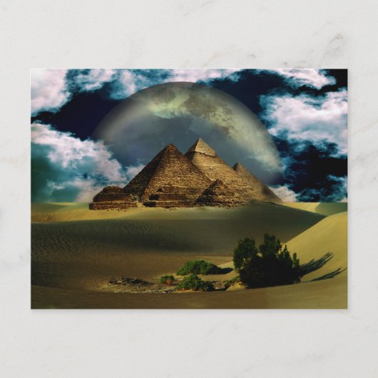 Pyramiden van mysterie-Briefkaarten Briefkaart (Voorkant)