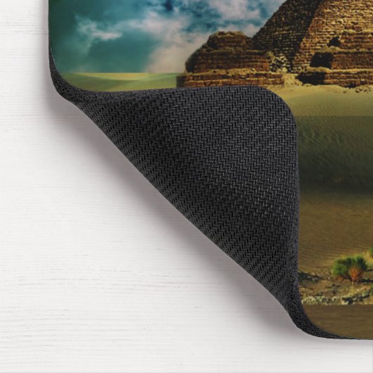 Pyramiden van Mystery Mousepad Muismat (Hoek)