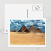 Pyramiden von Gizeh Briefkaart (Voorkant / Achterkant)