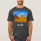 Pyramides bij Giza T-shirt (Voorkant)