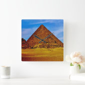 Pyramides bij Giza Vierkante Klok (Huis)