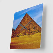 Pyramides bij Giza Vierkante Klok (Hoek)