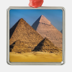 Pyramides Metaal Ornament