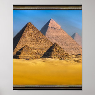 Pyramides Poster