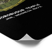 Pyramides van de mondiale archeologische beschavin poster (Hoek)