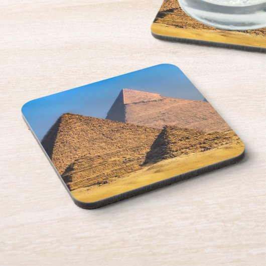 Pyramids Beverage Coaster Bier Onderzetter (Linkerzijde)