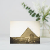 Pyramids bij Giza in Caïro, Egypte Briefkaart (Staand voorkant)