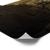 Pyramids bij Giza in Caïro, Egypte Poster (Hoek)