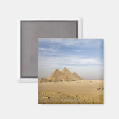 Pyramids Cairo, Egypte Magneet (Voorkant / Achterkant)