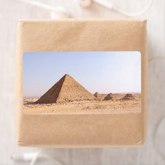 Pyramids of Egypt Coffee Mug Etiket (Insitu)