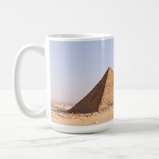Pyramids of Egypt Coffee Mug Koffiemok (Links)
