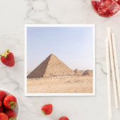 Pyramids of Egypt Coffee Mug Servet (Insitu)