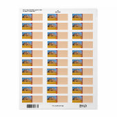 Pyramids Return Address Label (Full Sheet)