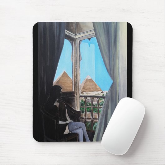 Pyramisa Hotel Schilderij door Alfred Fox Muismat (Met muis)