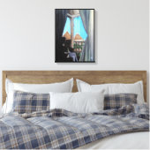 Pyramisa Hotel Schilderij van Alfred Fox Canvas Afdruk (Insitu (Slaapkamer))