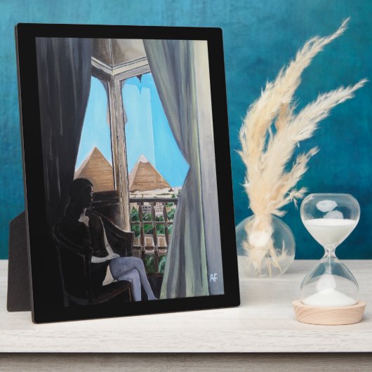 Pyramisa Hotel Schilderij van Alfred Fox Fotoplaat (Zijkant)