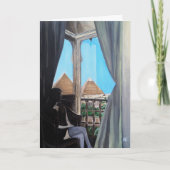 Pyramisa Hotel Schilderij van Alfred Fox Kaart (Voorkant)