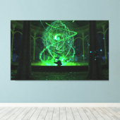 Pyre (2014) canvas afdruk (Insitu (Houten vloer))