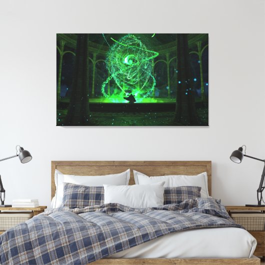 Pyre (2014) canvas afdruk (Insitu (Slaapkamer))