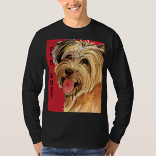 Pyrenean Shepherd Color Block T-Shirt