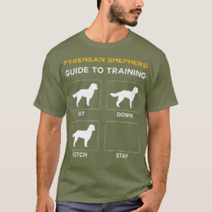 Pyrenean Shepherd Guide to Training Dog T-shirt