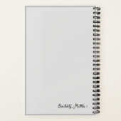 Pyreneeën, Bassett Hound Rainbow Dog Sketchbook Notitieboek (Achterkant)