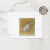 Pyreneeën Bon Voyage Notitiekaartje (Voorkant / Achterkant in situ)