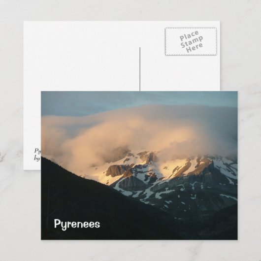 Pyreneeën Briefkaart (Voorkant / Achterkant)
