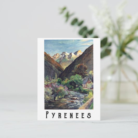Pyreneeën, Frankrijk Briefkaart (Staand voorkant)