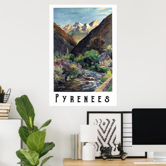 Pyreneeën, Frankrijk Poster (Thuiskantoor)