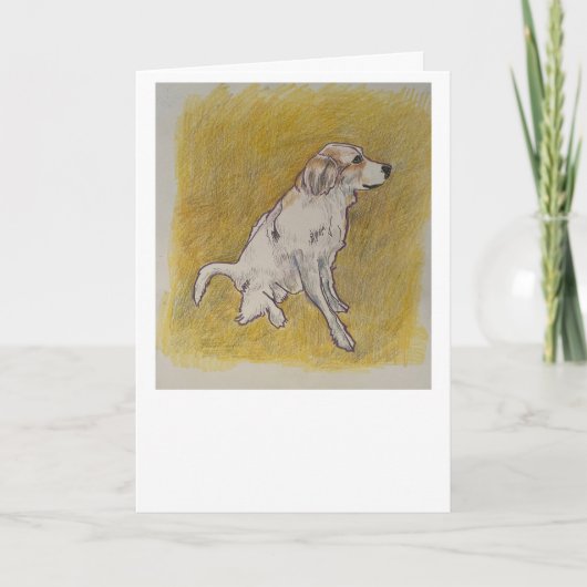 Pyreneeën Hond Wenskaart Kaart (Voorkant)