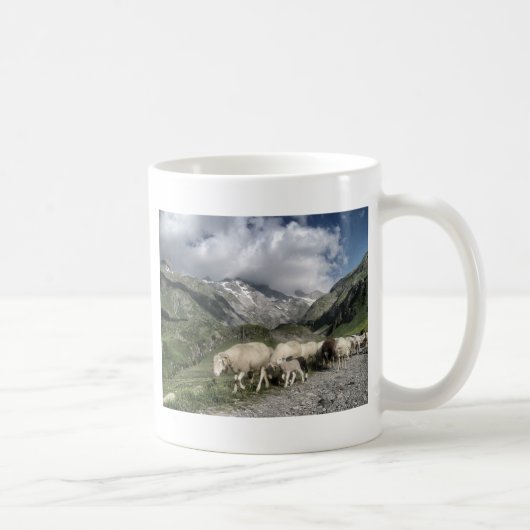 pyreneeën landschap koffiemok (Rechts)