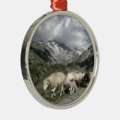 pyreneeën landschap metalen ornament (Rechts)