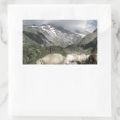 pyreneeën landschap rechthoekige sticker (Tas)