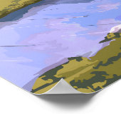 Pyreneeën Nationaal Park Reisposter Poster (Hoek)