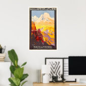 Pyreneeën Reisposter Spanje Print Spaanse Muur (Thuiskantoor)